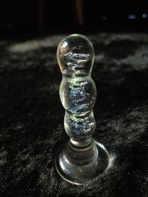 Gläs Triple Play szklane koraliki analne