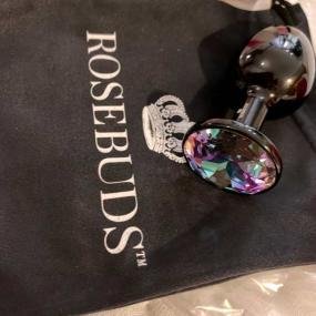 Rosebuds® korek analny Light Medium Black