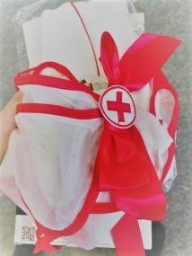 BACI Candy Nurse Set kostium seksownej pielęgniarki
