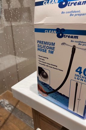 CleanStream silikonowy wąż do higieny intymnej 1m