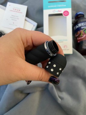 Mini Vibe Collection wibrator love diamond black