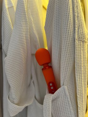 Fun Factory Vim Weighted Rumble Wand Sunrise Orange masażer ciała