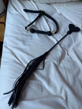 Mr. & Mrs. Packa z pejczykiem z Motywem Serca