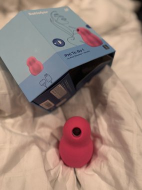 Satisfyer Pro To Go 1 red masażer łechtaczki