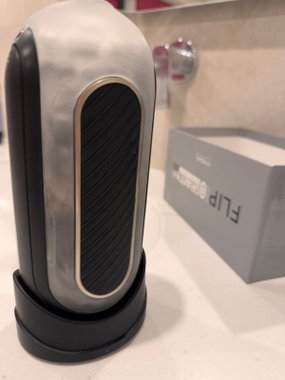 Tenga Flip Zero Gravity Electronic masturbator z wibracjami czarny